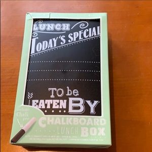 Nib Noki Chalkboard Lunchbox 5x2.5x7.5”